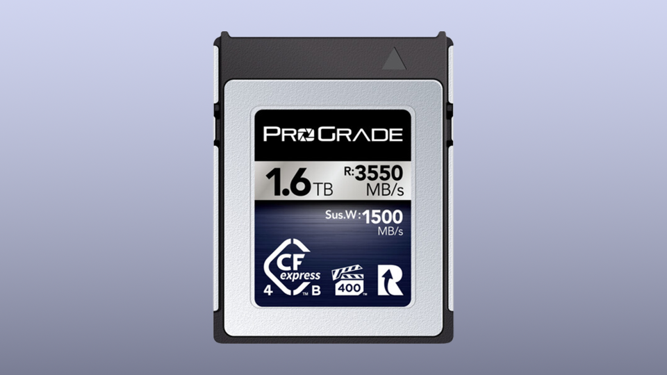 ProGrade Digital 1.6TB CFexpress 4.0 Type B Iridium Memory Card