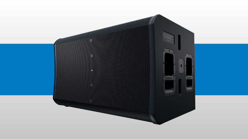 QSC LS218 5000W Dual 18” Intelligent Active Subwoofer