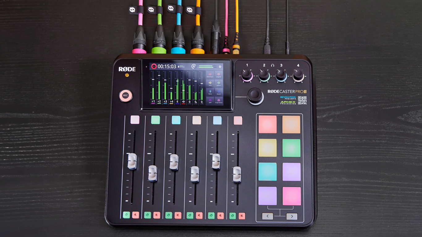 RODE RODECaster Pro II Integrated Audio Production Studio