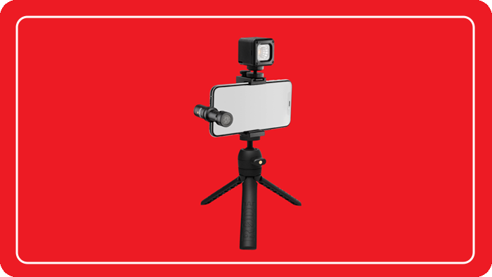 RODE Vlogger Kit iOS Edition Filmmaking Kit for Mobile Devices with Lightning Ports
