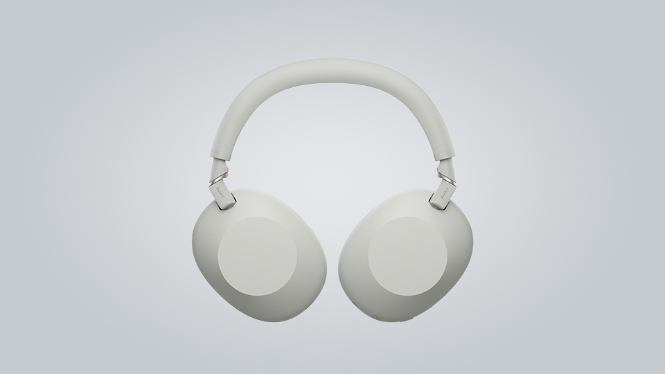 Sony WH-1000XM6 Noise-Canceling Wireless Over-Ear Headphones in Platinum Silver