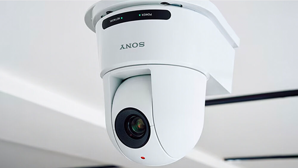 Sony SRG-A40/N 4K PTZ Camera with NDI|HX, Built-In AI, and 20x Optical Zoom