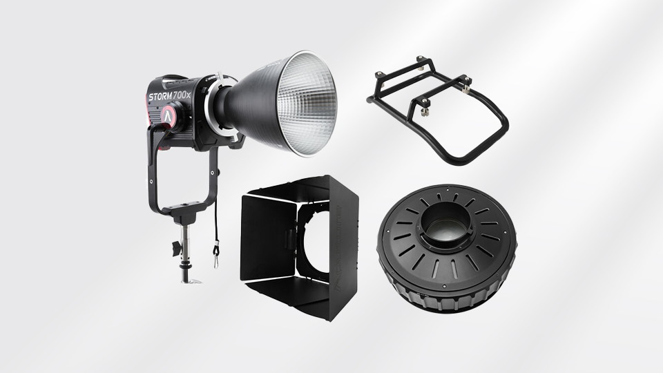 Aputure STORM 700x Tunable White LED Monolight Cine Kit