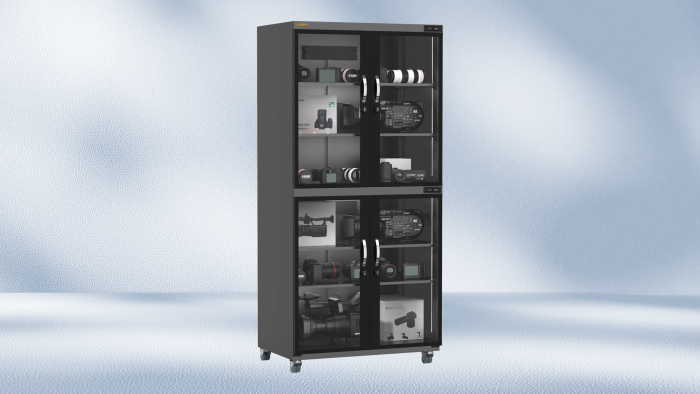 Ruggard EDC-850LT Electronic Dry Cabinet with Touchscreen Control and Dual Humidity Zones