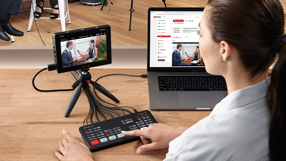 Blackmagic Design ATEM Mini Pro HDMI Live Stream Switcher