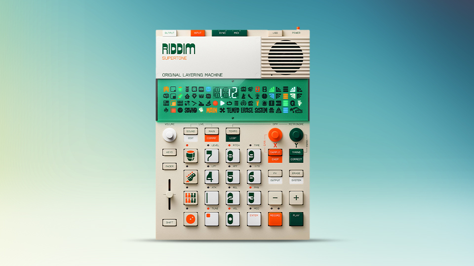 teenage engineering EP 40 RIDDIM Sampler Composer