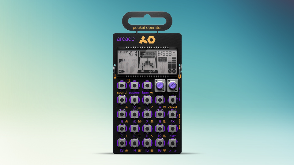 teenage engineering PO 20 Pocket Operator Arcade Synthesizer