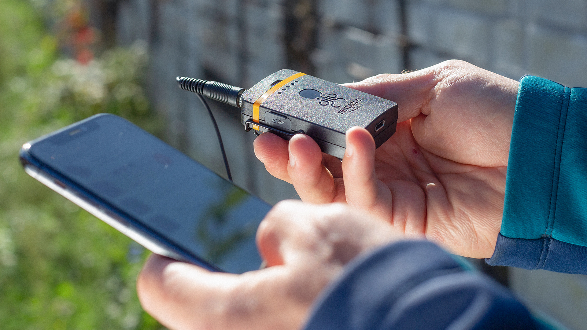 Tentacle Sync TRACK E Pocket Audio Recorder with Lavalier Mic and Timecode Support