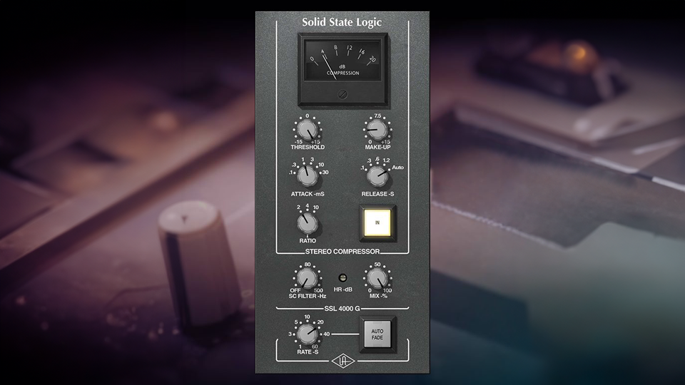 Universal Audio SSL 4000 G Bus Compressor Plug-In