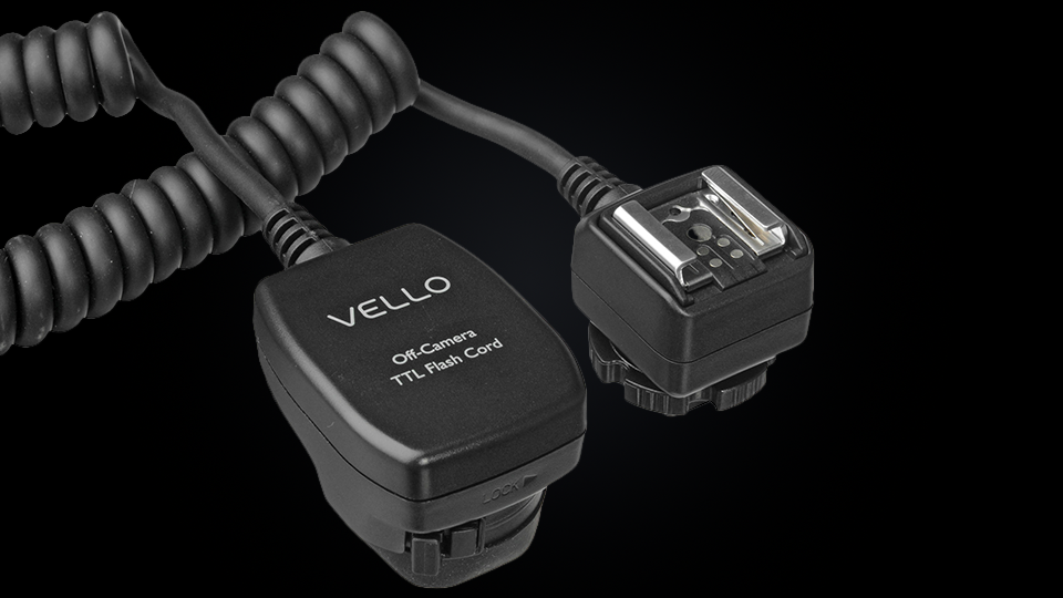 Vello Off-Camera TTL Flash Cord for Canon Cameras 