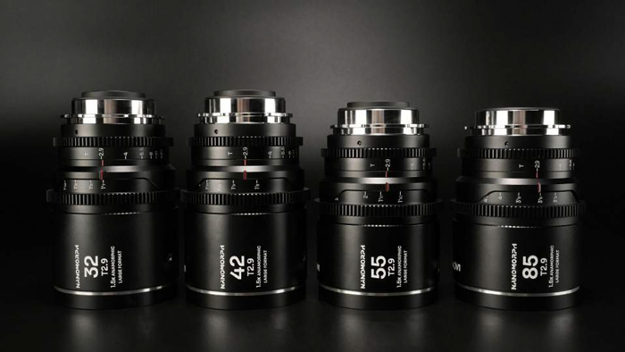 Venus Optics Laowa Nanomorph T2.9 1.5x LF Anamorphic 4-Lens Bundle (ARRI PL/Canon EF, Amber Flare)
