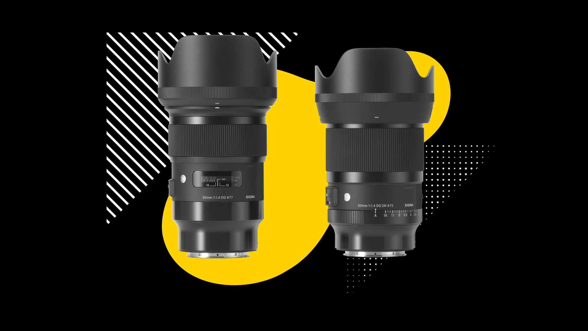72mm (right) vs 77mm (left)
