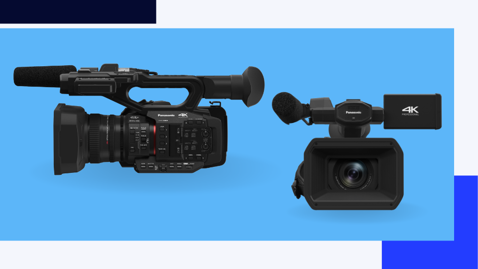 HC-X2 (Left) and the HC-X20 (Right) Mobile Camcorders