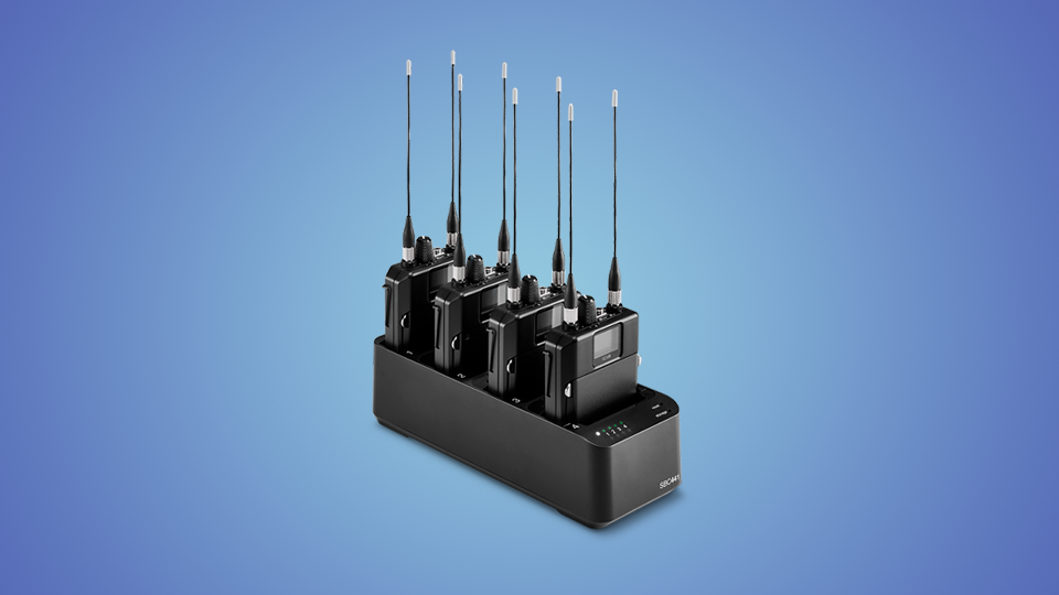 SBC441 Four-Bay Docking Charger for Bodypacks