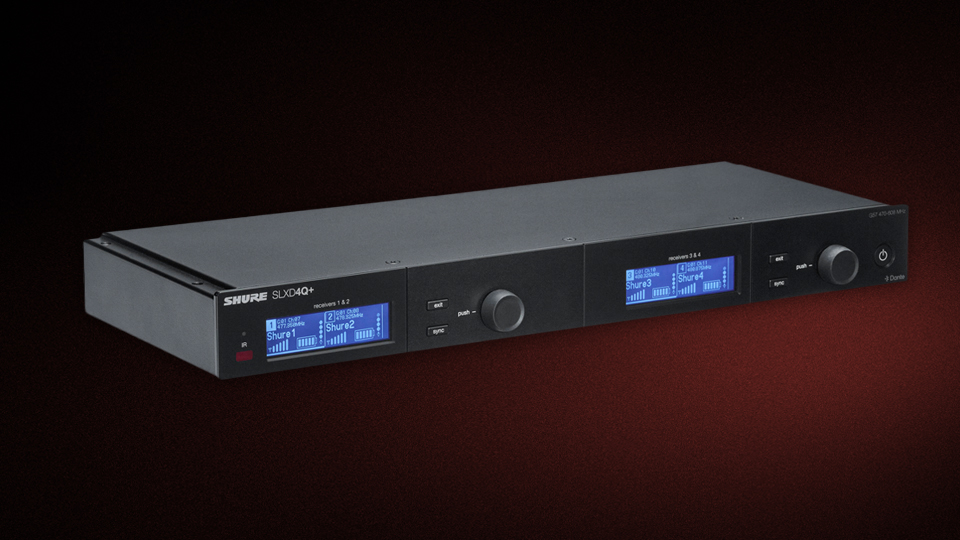 SLXD Quad Channel Receiver SLXD4QDAN+