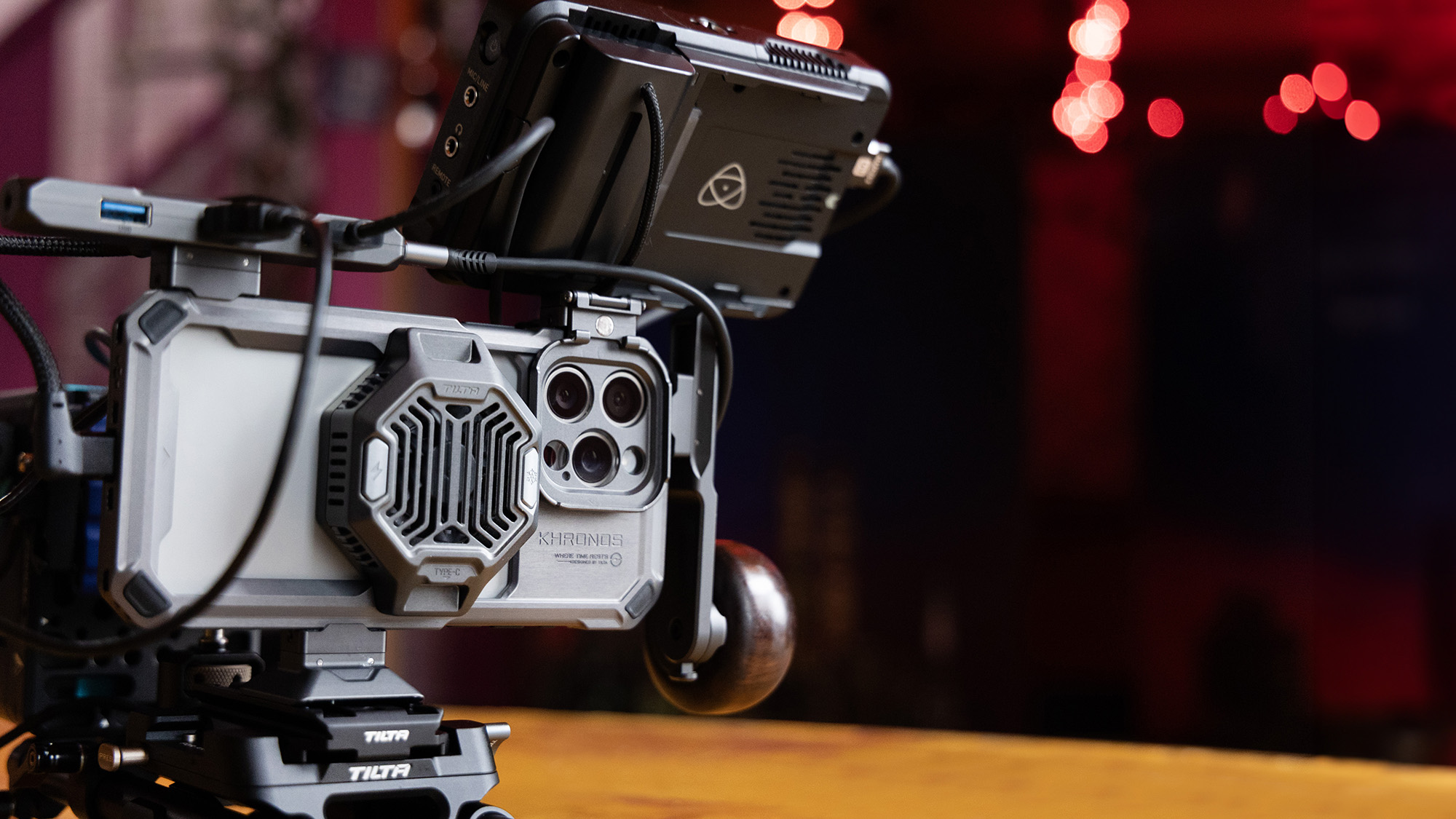 Tilta Khronos Mobile Filmmaking Case for iPhone 15 Pro Max
