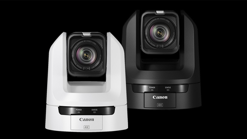 CR-N100 4K PTZ Cameras in White and Black