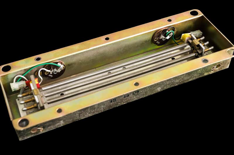 A spring reverb unit A spring reverb unit